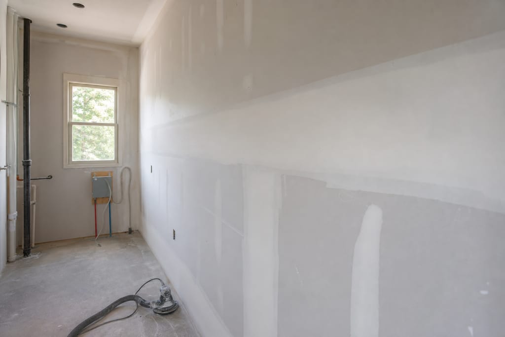 Sanding for a smooth finish photo