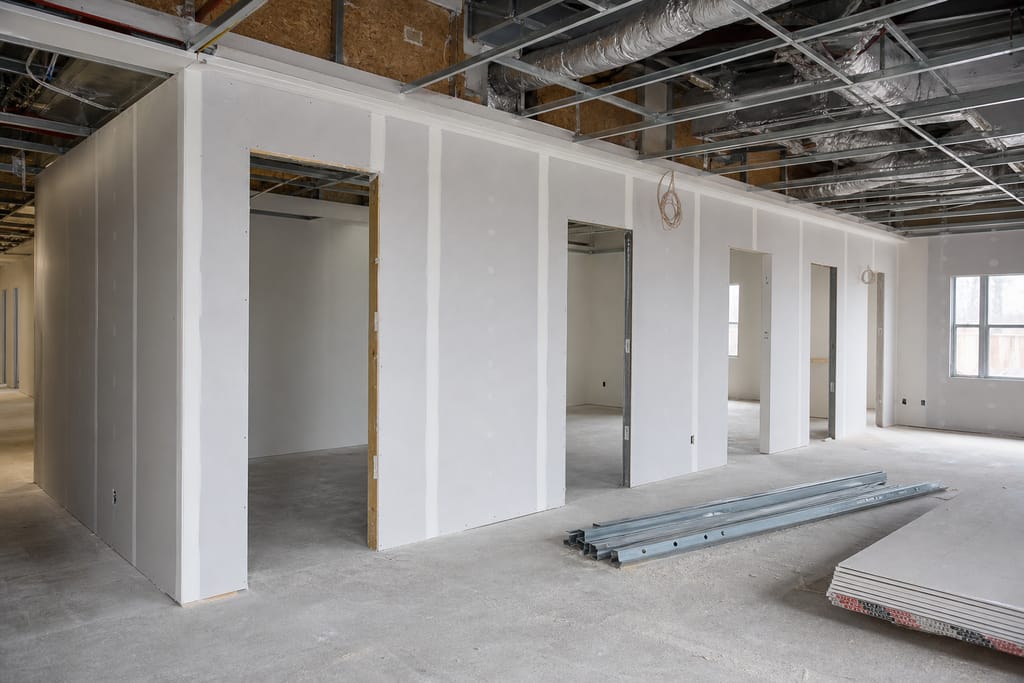 Office & Retail Buildout Drywall photo